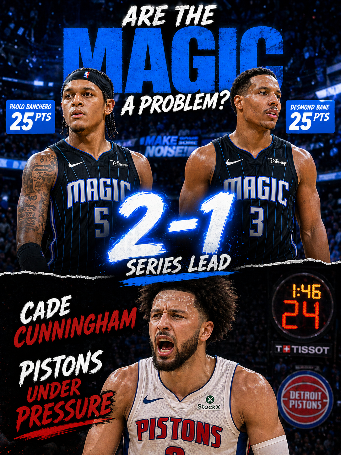 Pistons vs Magic Game 3