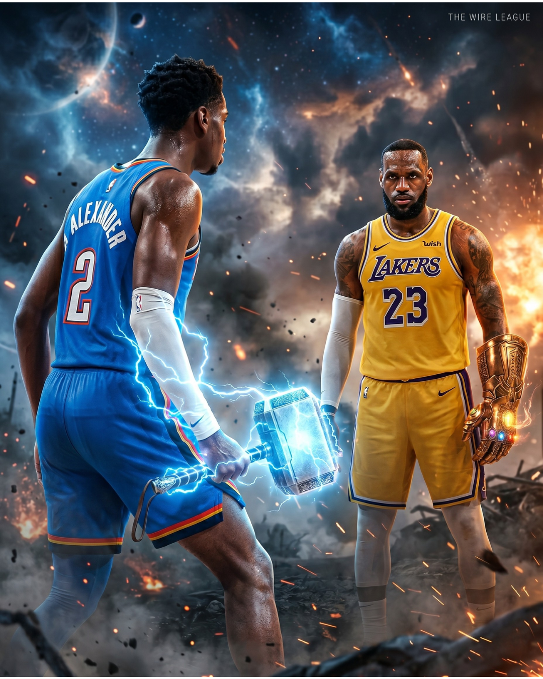 okc vs lakers